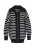 Dreimaster Vest Dames marine wol wit