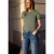 Street One Studio Dames Shirt met hartjesprint in Groen