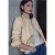 Street One Studio Dames Blouson met college details in Beige