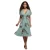 Wikkeljurk Goddiva Floral Printed