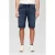 s.Oliver denim regular denim short blauw