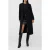French Connection Fawn Felt Coat Black