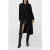 French Connection Fawn Felt Coat Black