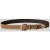 CK Calvin Klein Riem van echt rundleer