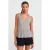 Geperforeerde Kanten Peplum Blouse
