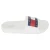 Tommy Jeans Sliders met voorgevormd voetbed met vlaglogo voor heren (Wit)