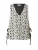 FRNCH PARIS Blouse  zwart / wit