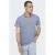 ONLY & SONS slim fit polo ONSFLETCHER met logo blue denim