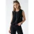 Dames Woven Poplin Gilet Met Ritsvoorkant