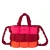 Oilily gevlochten mini shopper Helma rood