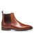 Floris van Bommel Sella 05.03 leren chelsea boots donker cognac