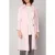 American Vintage Long Loose Long-sleeve Jacket Pivoine