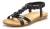 LASCANA Sandaal  beige / zwart