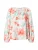 ZABAIONE Blouse ‘Be44lina’  mintgroen / rood / pastelrood / wolwit