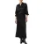 comma – female – Gesneden satijnen blouse met opgestikte borstzakken