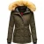 Navahoo Dames Winterjas Laura – Warm, Stijlvol & Met Afneembare Bontkraag