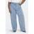 ONLY CARMAKOMA Cargianna Mw Straight Flower Dnm Bj straight leg jeans light blue denim