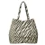 ONLY shopper ONLANNIKA met zebraprint zwart/beige