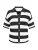 Imily Bela Gebreid vest  zwart / wit