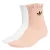 ADIDAS ORIGINALS Sokken ‘RUFFLE QUARTER’  rosa / zwart / wit