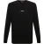 Dsquared2 T-shirt Met Klein Logo En Lange Mouwen, Zwart