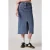 Paul Smith Womens Denim Midi Skirt Medium Base