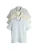 The Set Shirt  lichtblauw / geel / lichtgrijs