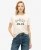 Superdry Vrouwen Athletic Essentials T-shirt met Print en Aansluitende Pasvorm Wit