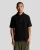 Lyle & Scott Interlock Poloshirt met Rits – Zwart