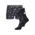 JACK & JONES JUNIOR kerst boxershort + sokken donkerblauw