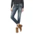 Damesjeans met hoge taille 7/8 Le Temps des cerises Sib Pulp Destroy N°2