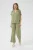 Blouse met korte mouwen Loose fit Oil Green