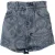Bedrukte Denim Shorts