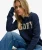 Heritage Intarsia Gebreide Trui Blauw