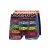 Crosshatch Heren Rainbow Mix Boxershorts (Set van 3) (Zwart)