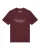 Watapparel Shirt ‘Das Ist Aber Ein Schöner Baum’  bordeaux / wit
