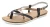VIVANCE Teenslipper  brons / zwart