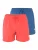 JACK & JONES Zwemshorts ‘JPSTMAUI’  knalrood / zwart
