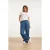 Smashed Lemon Wide leg tencel broek |