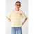 Shoeby gestreept T-shirt – lichtgeel