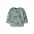 NAME IT BABY rechtvallende sweater met print – groen