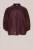 WE Fashion – Dames blouse met ballonmouwen – Regular fit – Aubergine – Katoen –