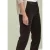High Waist Barrel Leg Broek met elastische tailleband