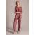 Yest jumpsuit travelstof oudroze