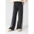 Shoeby wide leg sweatpant met studs – antraciet
