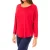 Dames-T-shirt met lange mouwen en ronde hals 1487903370