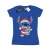 Disney Dames/Dames Lilo And Stitch Kerst Katoenen T-Shirt (Koningsblauw)