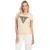 Dames-T-shirt Guess Triangle Python