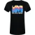 Love Moschino Gelaagd Logo Zwart T-shirt