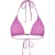 Malelions Women Tara Monogram Bikini Top | Magenta